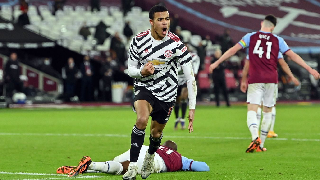 3 phút sau đó, Man United vượt lên dẫn trước nhờ tình huống xử lý xuất thần của Mason Greenwood.