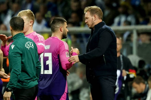 Nagelsmann có lẽ sẽ hài lòng với phong độ của Undav.