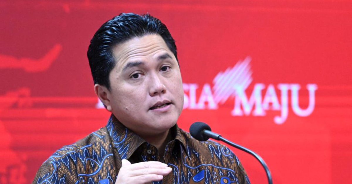 Chủ tịch Erick Thohir không hài lòng với màn thể hiện của tuyển Indonesia ở trận thua Trung Quốc.