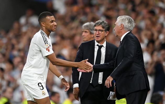 Ancelotti không đòi hỏi quá nhiều ở Mbappe.