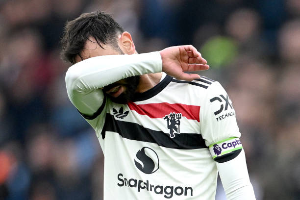 Bruno Fernandes vẫn chưa ghi được bàn thắng nào tại Premier League mùa này dù đã tung ra 18 cú sút, nhiều hơn bất kỳ cầu thủ nào khác.