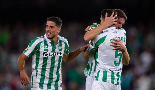 Real Betis thắng dễ Gerova ở vòng 1 Cúp Nhà vua.