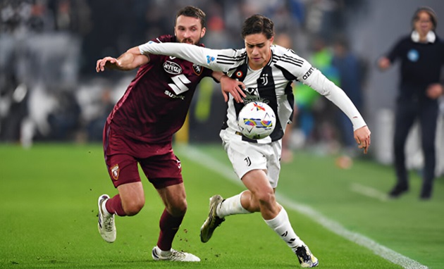 Juventus đánh bại Torino với tỉ số 2-0.