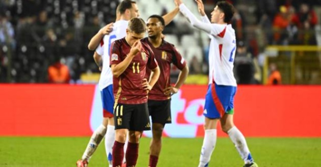 Tuyển Bỉ tiếp tục trải qua một trận đấu đáng quên.