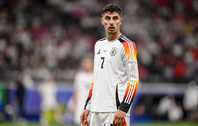 Kai Havertz cho thấy mình chơi hiệu quả nhất trong vai trò phía sau tiền đạo cắm.