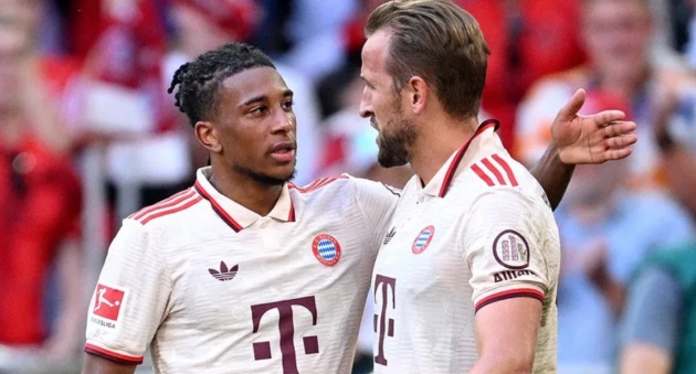 Bayern Munich chiếm ngôi đầu BXH Bundesliga.