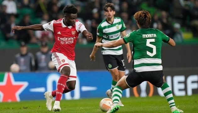 Arsenal chạm trán Sporting.