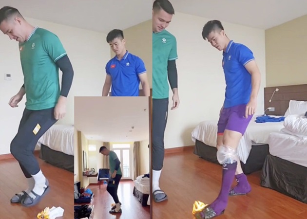 Cách Duy Mạnh giúp Filip Nguyễn đốt vía.