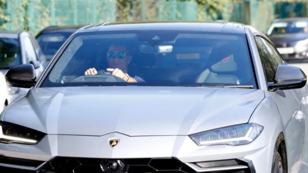 Một chiếc Lamborghini trong bộ sưu tập xe của siêu sao người Bồ Đào Nha.