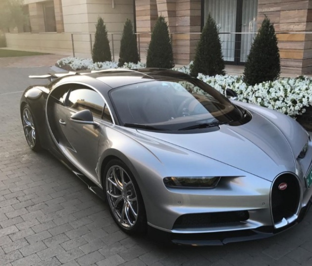 Ronaldo có 3 chiếc Bugatti trong bộ sưu tập xe của mình.