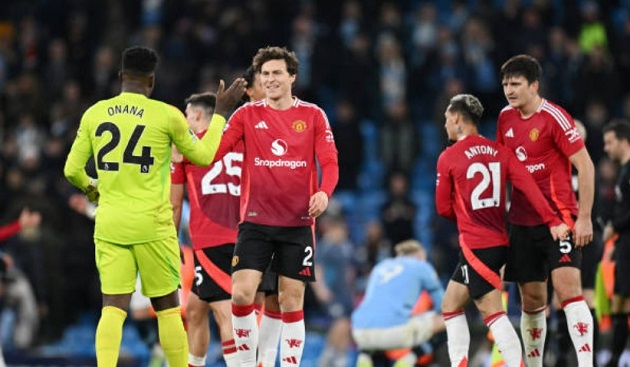 Lindelof đã chơi khá tốt trong những phút cuối.