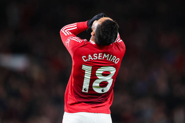 Casemiro có một trận đấu thất vọng.