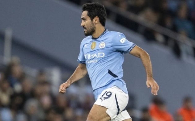 Gundogan không thể thay Rodri.