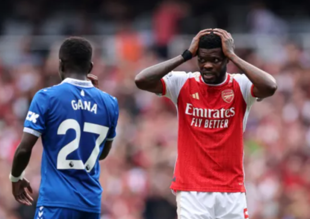 Partey chia tay Arsenal.