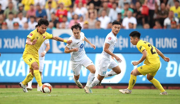 Nam Định đang có phong độ không tốt. Ảnh: VPF.