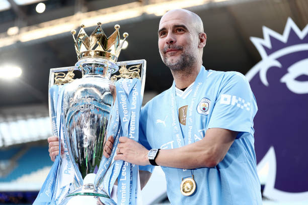 Pep Guardiola đã giành tất cả những vinh quang cùng Man City.
