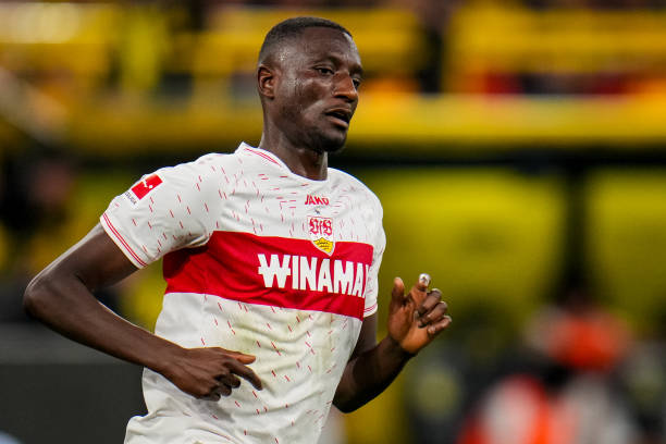 Serhou Guirassy lọt vào mắt xanh của Arsenal.