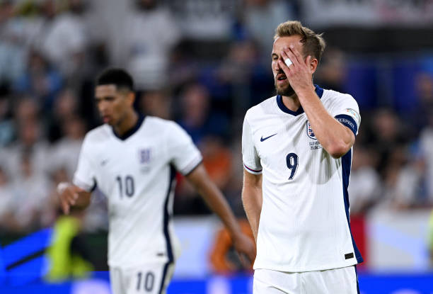 Kane chỉ mới ghi được 1 bàn thắng cho ĐT Anh tại EURO 2024.