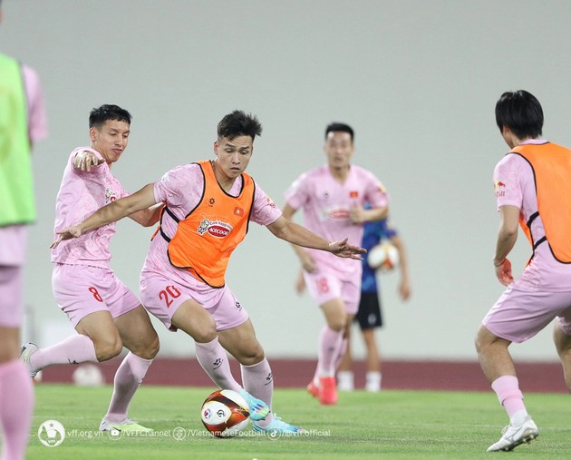 Bùi Hoàng Việt Anh rất quyết tâm trước trận gặp Iraq.