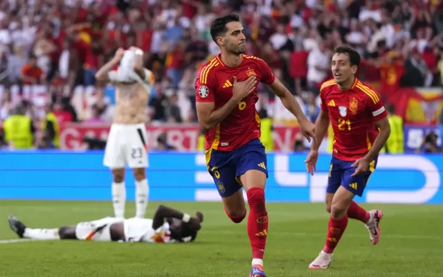Mikel Merino chơi khá hay tại EURO 2024.