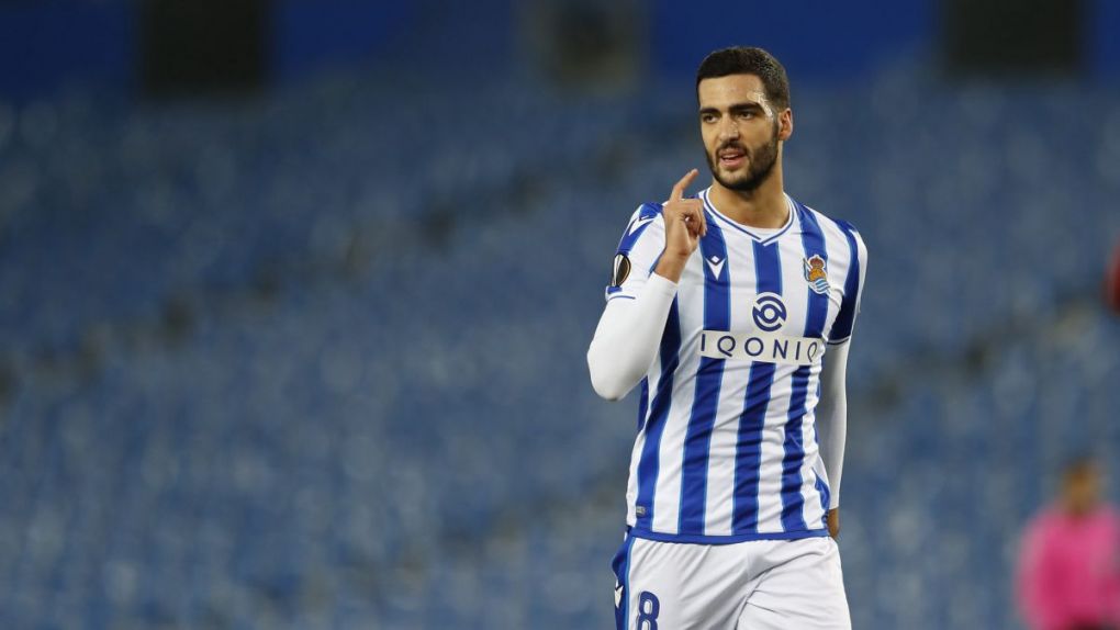 Merino hiện là trụ cột của Real Sociedad.
