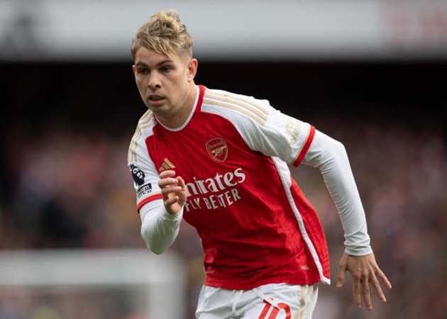 Emile Smith Rowe vừa trải qua một mùa giải thất vọng trong màu áo Arsenal.