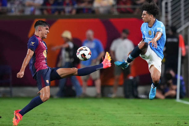 Sáng nay, một trong những trận đấu đáng chú ý nhất của giai đoạn tiền mùa giải đã diễn ra giữa Manchester City và Barcelona.