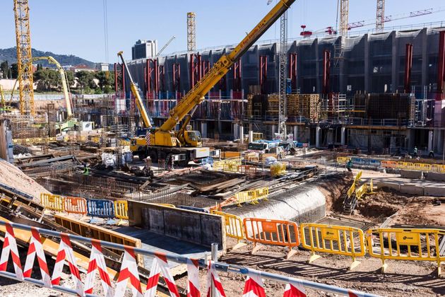 Dự án nâng cấp sân Nou Camp chắc chắn đã và đang tiêu tốn số tiền không hề nhỏ.