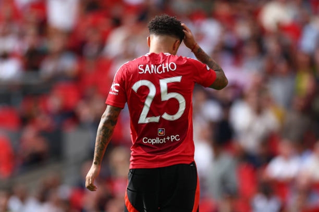 Jadon Sancho đối diện tương lai mù mịt ở Manchester United.