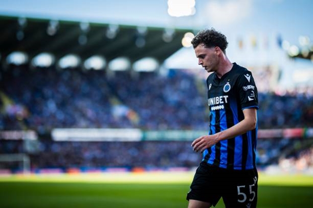 Maxim de Cuyper gây ấn tượng trong màu áo Club Brugge.