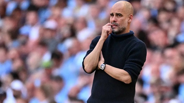 Pep đã no nê danh hiệu với Man City.