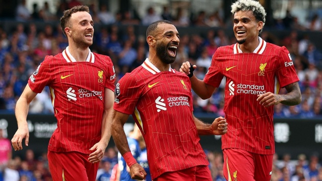 Salah chói sáng trong trận đấu với Ipswich.