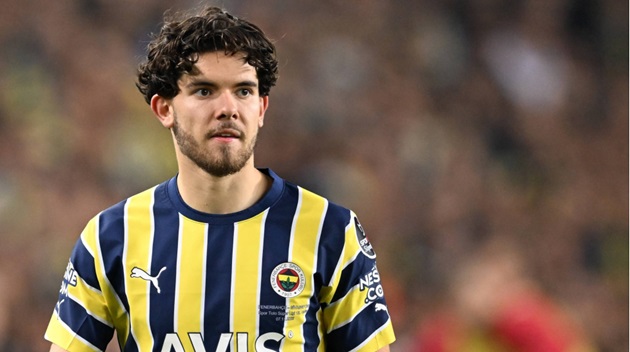 Man Utd sẽ không theo đuổi Kadioglu nữa.