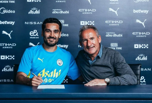 Gundogan chính thức trở lại Man City.
