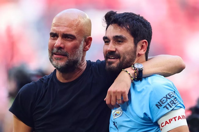 Gundogan trở lại Man City.