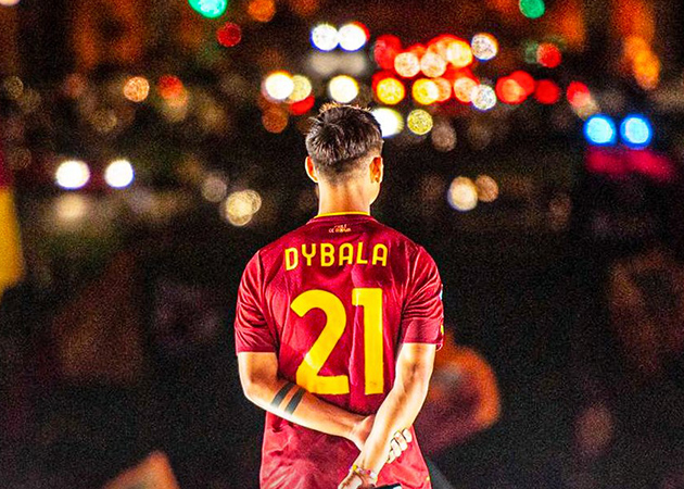 Giờ đây, trái tim các Romanista đã khắc ghi cái tên Paulo Dybala.