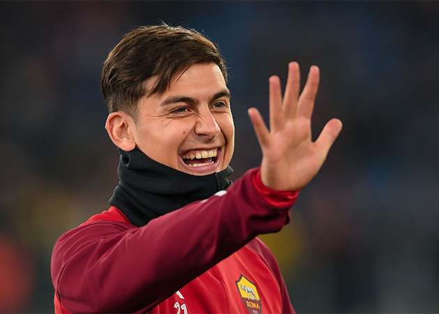 Dybala vui vẻ ở lại AS Roma vì tình cảm của các Romanista dành cho anh.