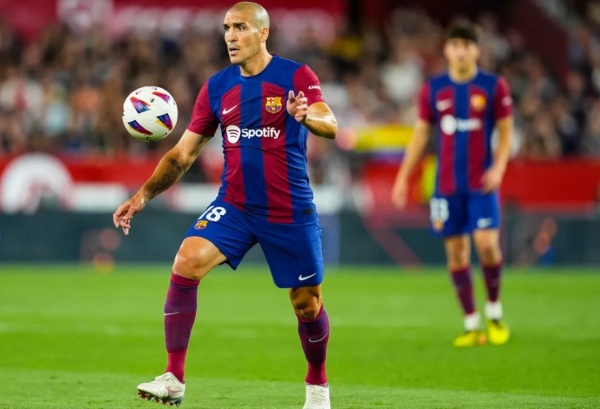Romeu trong màu áo Barcelona.