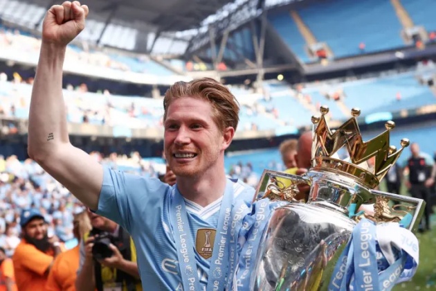 De Bruyne vẫn luôn là ngôi sao hàng đầu của Man City.