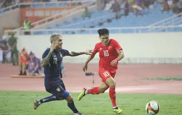 ĐT Thái Lan giành chiến thắng 2-1 trước Việt Nam. Ảnh: Thethao247
