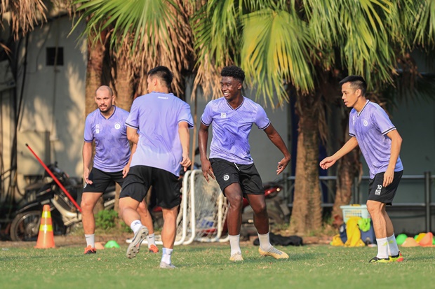 Hà Nội FC cũng là ứng viên vô địch V-League. Ảnh: Hà Nội FC.