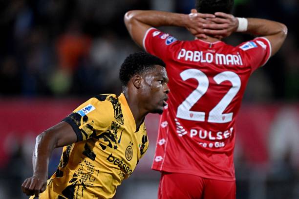 Phải nhờ đến pha lập công của Denzel Dumfries ở phút 88, Inter mới có thể tránh khỏi một thất bại.