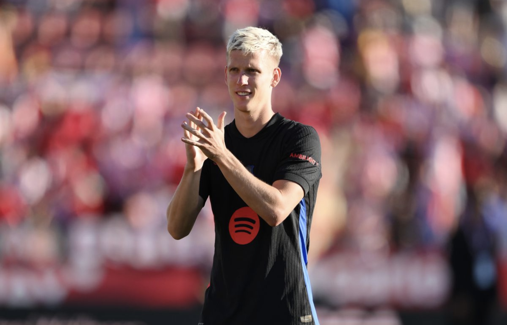 Dani Olmo khá nhạy cảm với những chấn thương.