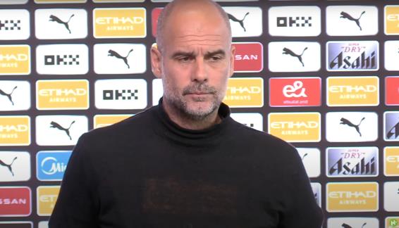 Pep tiếc cho Odegaard.