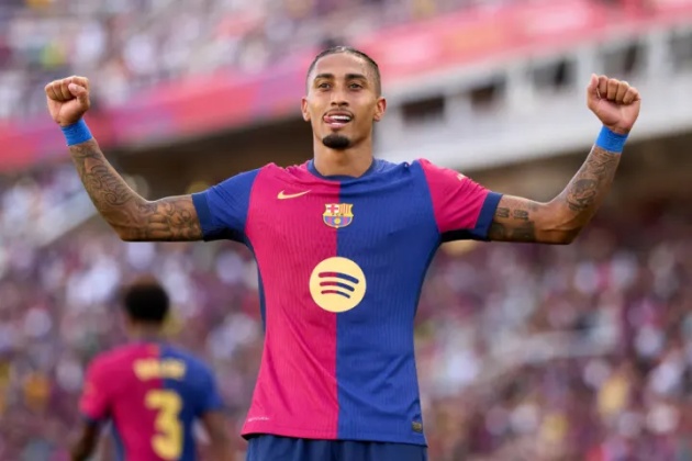 Raphinha đang chơi quá hay.