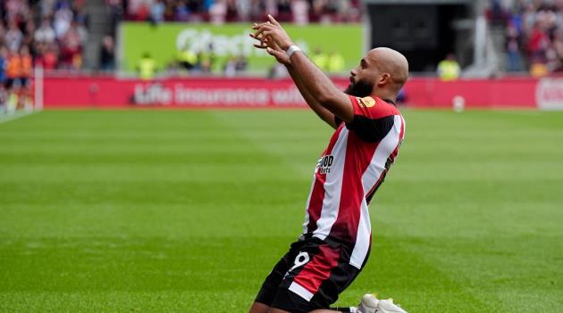 Bryan Mbeumo nổi bật trong mùa này.