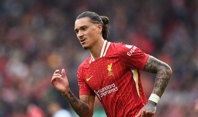 Darwin Nunez mới chỉ ghi 2 bàn tại Premier League mùa này.