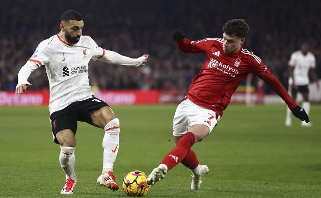 Forest khiến Liverpool gặp nhiều khó khăn.