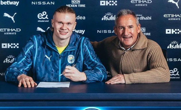 Erling Haaland gia hạn hợp đồng với Manchester City.