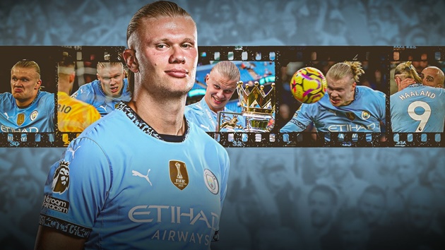 Haaland cam kết tương lai với Man City.
